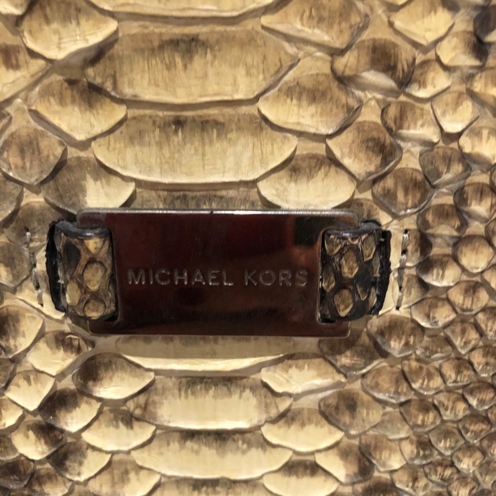 Gia Python Satchel - image 3